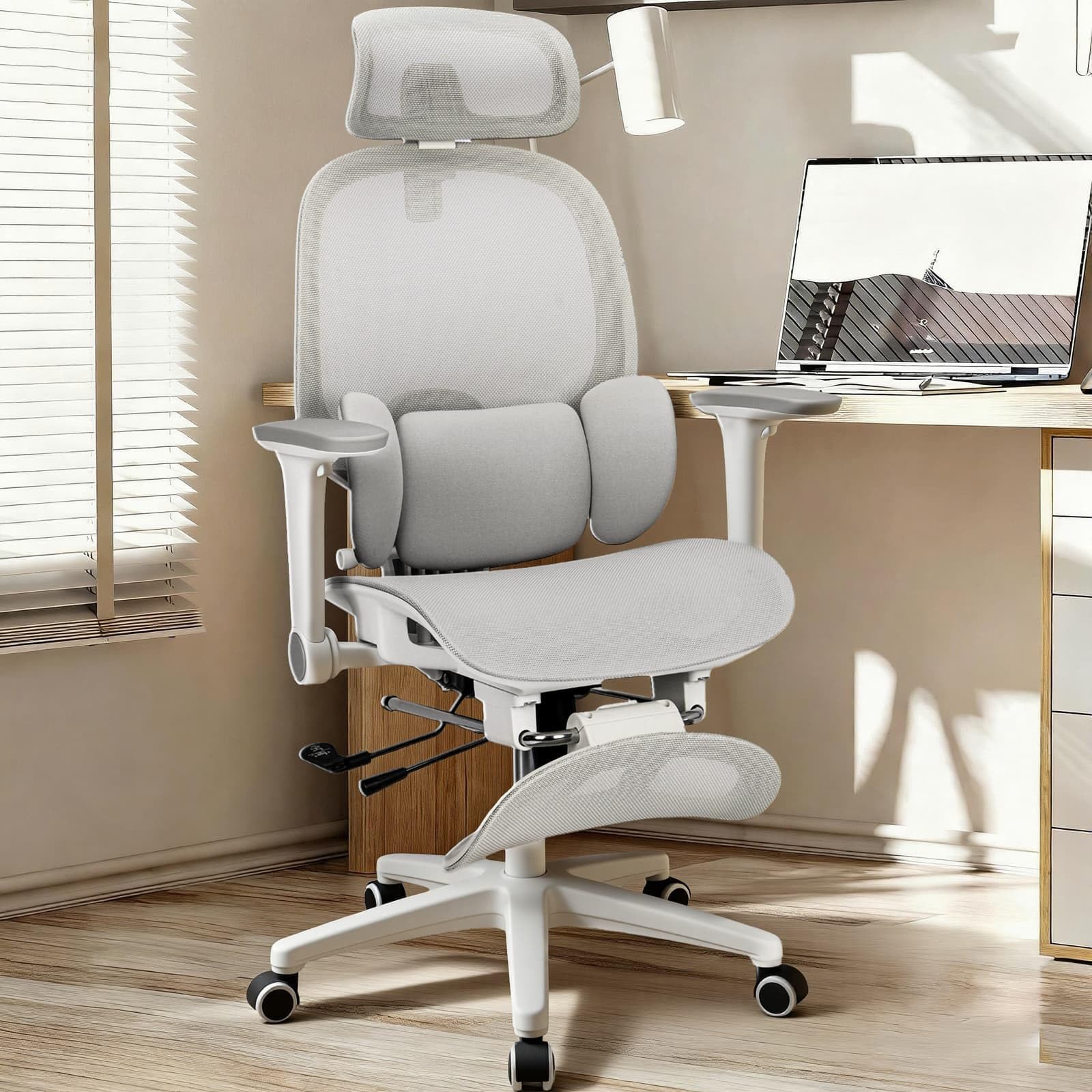 Amazon.co.jp: NATURFEN オフィスチェア メッシュ デスクチェア 独立型 Amazon.co.jp: NATURFEN オフィスチェア メッシュ デスクチェア 独立型